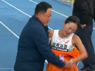 South Korean coach suspended for controversial "marathon physical contact" incident