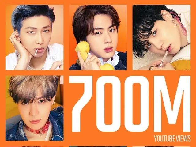 BTS' "Permission to Dance" music video surpasses 700 million views... 10th overall