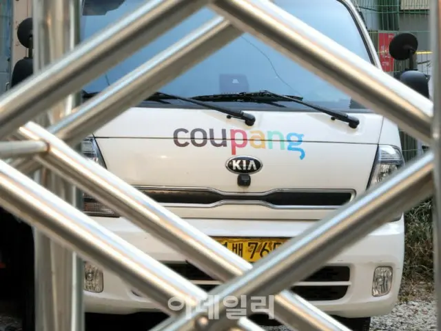 ソウル市内のクーパンの配送車両 (イーデイリー・パン・イングォン 記者)