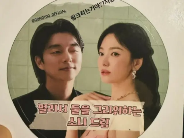 Actress Song Hye Kyo, were you really that close with actor Gong Yoo? ... WINK makes you panic