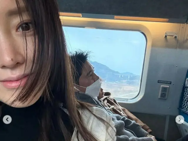 Beautiful celebrity wife Seo Ha-yang is always with her husband Lim Chang-joon