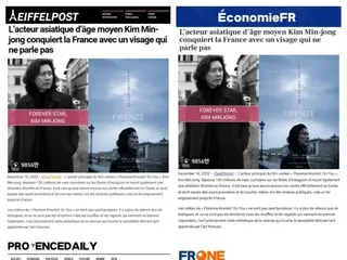 Kim Min Jeoung from the movie "Florence" attracts French media attention... "Middle-aged dignity"