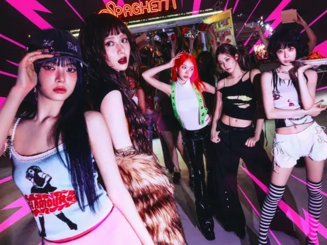 [Official] "LE SSERAFIM" and "SPAGHETTI" ranked on the US Billboard Global Chart for seven consecutive weeks