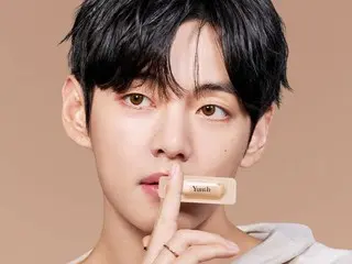 "BTS" V, ambassador for "Yunth" sees 200% increase in sales... SNS chat volume increases 322 times, proving the "V effect"
