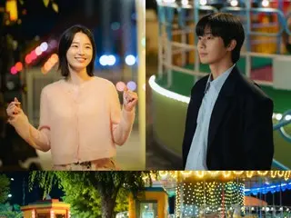 Park Seo Jun and Won Ji An get closer as they show off their serious side in "Tomorrow Will Be Different" by renting out an amusement park