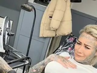 Shocking video of British woman getting tattoos on her genitals released: '95% of body tattooed' - South Korean report