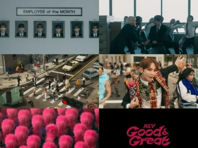 キー（SHINee）の新曲「Good & Great」のミュージックビデオティーザー映像が公開された。