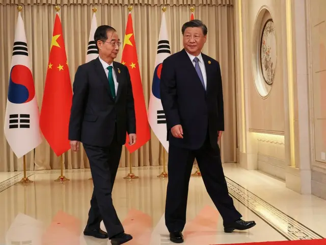 習主席と会談した韓国首相「韓中首脳間の交流や訪問を活発化で合意」