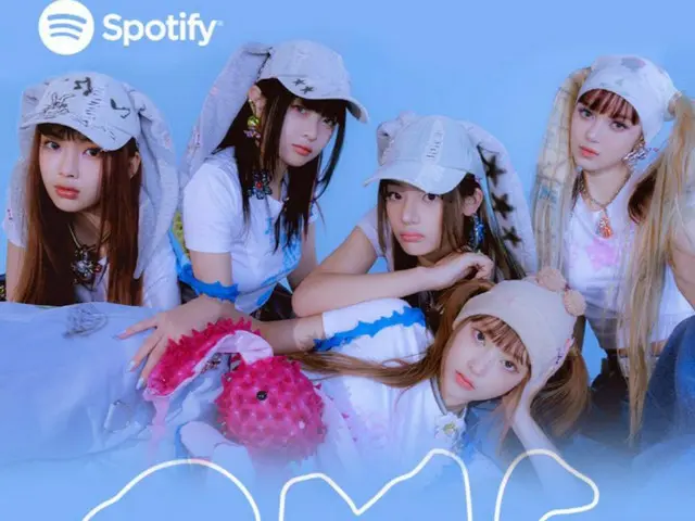 「NewJeans」、「OMG」がSpotifyでストリーミング5億回を超える