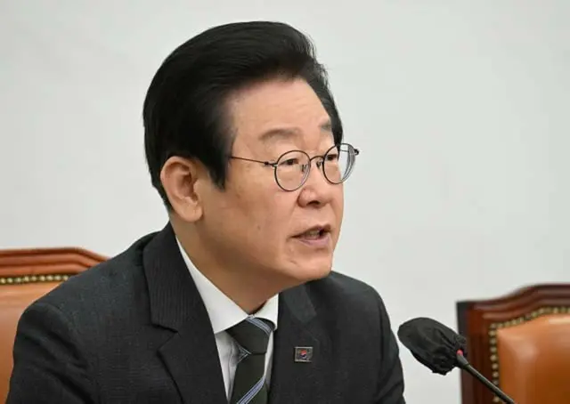 李在明、共に民主党代表