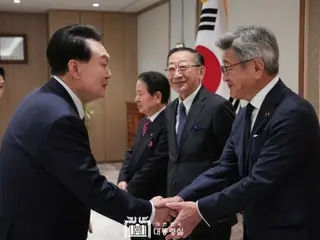 President Yoon meets with representatives of Japan-Korea and Korea-Japan Friendship Association = South Korea
