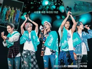 “15th anniversary of debut” “SHINee”, movie “MY SHINee WORLD” main poster of 5 members released