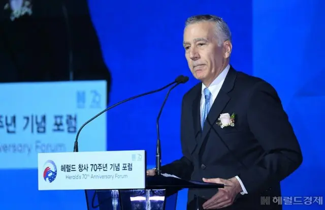 駐韓米国大使「米韓は政府だけでなく、人的・企業間の交流を拡大すべき」