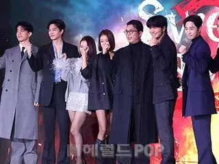 [Photo] Actors Song Kang, LEEJINWOO, Jin Young (B1A4from), Lee Si Young, Go MinSi and others from the Netflix original series "Sweet Home"
 -Ore to Sekai no Despair-” Season 2 production presentation attended!