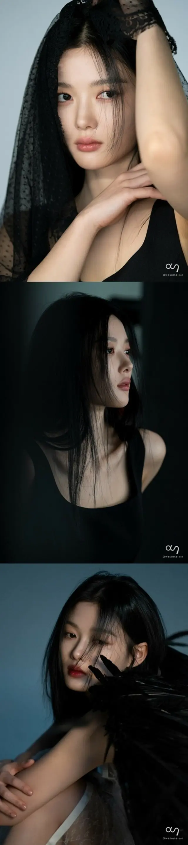 女優キム・ユジョンが魅惑的なビジュアルを披露した。