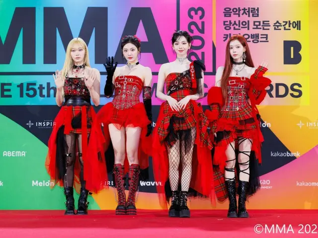 [Photo report] “aespa” appears at “MMA 2023” red carpet event