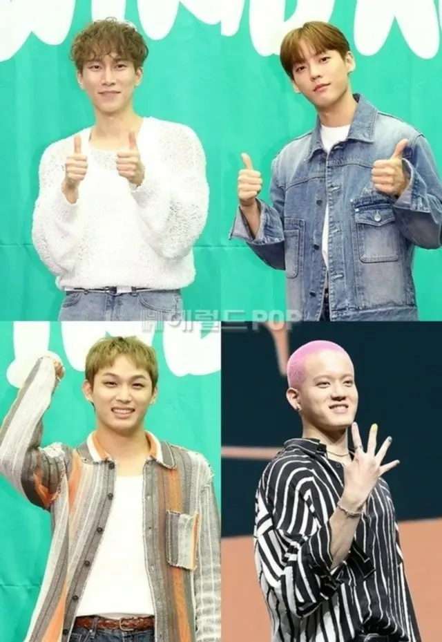 「BTOB」ウングァン＆ミンヒョク＆ヒョンシク＆プニエル、新事務所と専属契約「グループでの活動を最優先」