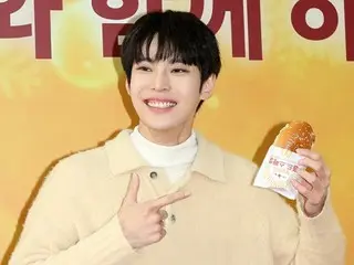 [Photo] Do Yeong (NCT) attends a photo event to commemorate the release of McDonald's Korea's year-end special menu "Lucky Burger"