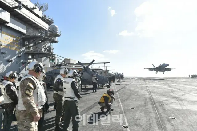 韓国・済州沖で日米韓合同訓練を実施…海上自衛隊「こんごう」も参加