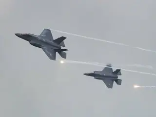 U.S. and South Korea conduct joint F-35A aerial exercise...“Training to intercept North Korean cruise missiles”