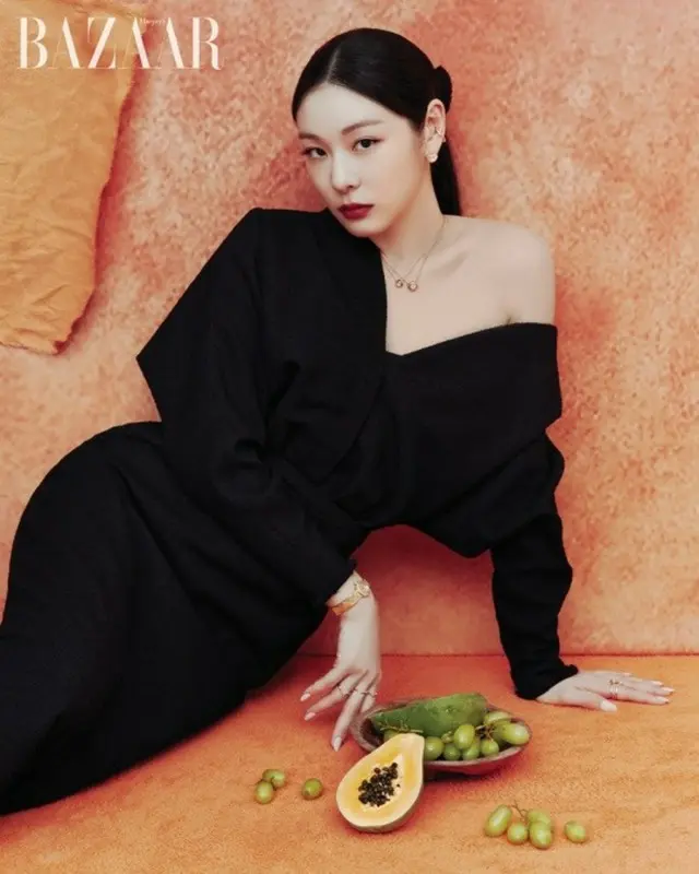 キム・ヨナ、ファッション雑誌Harper’s BAZAAR Korea 4月号に登場