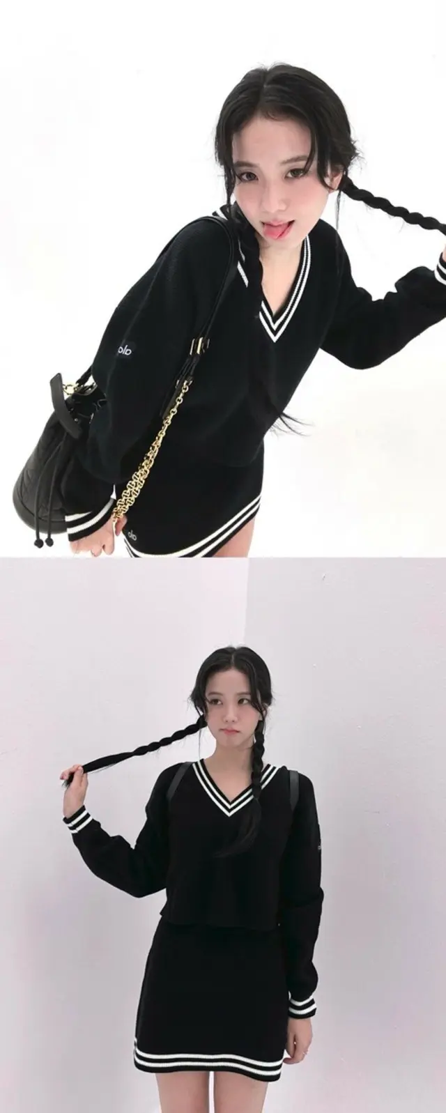 「BLACKPINK」JISOO、爽やかな春の妖精みたい？編みこんだツインテールもぴったり似合うスタイリング披露