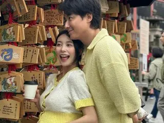 Lee Ji Hoon and Ayane, a couple, go on a prenatal education trip to Japan... Beautiful D-line