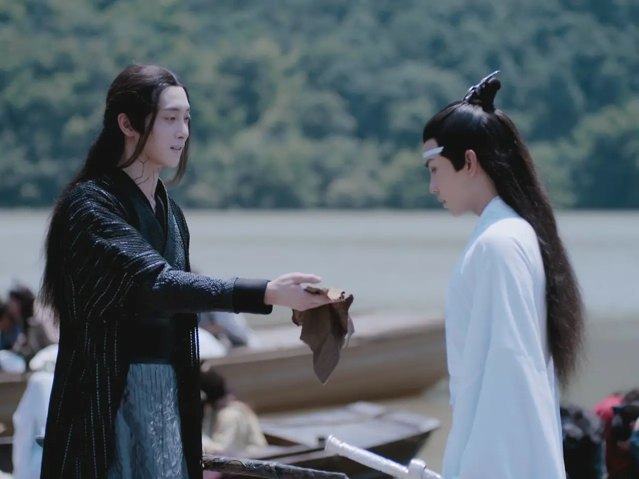 ”The Untamed” Episode 4, Episode 5, Wen Ning is happy to find out that ...