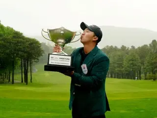<Men's Golf> Simulation golf champion Kim Hong-taek wins GS Caltex Mae Kyung Open... Also earns a seed for the A-JeeAn Tour