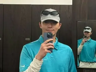 Park Seo Jun looks great in anything, from golf wear to semi-suits