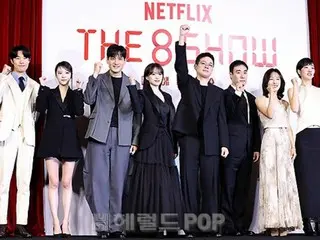 [Photo] Ryu Jun Yeol & Chun Woo Hee attend the production presentation of the Netflix series "The 8 Show"