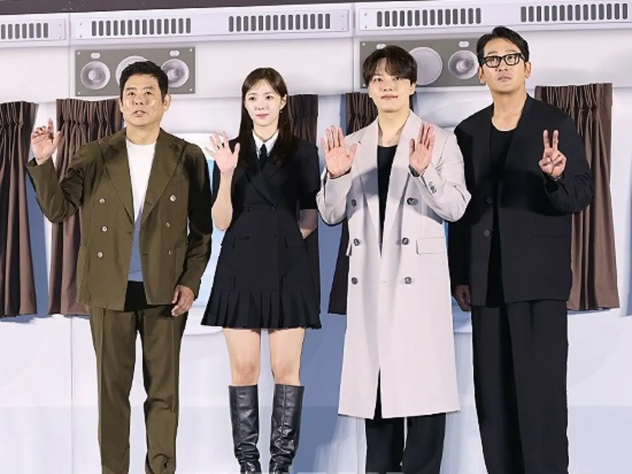 [Photo] Ha Jung Woo, Yeo Jin Goo and others attend the production ...