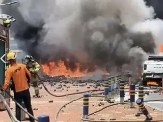 "We thought it was a plane crash"... 7,300 gas cylinders explode in 10 minutes - South Korean report