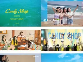 Girl group "Candy Shop" makes comeback with double title songs... "Don't Cry" MV released preview