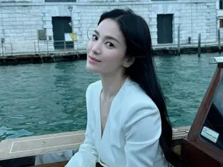 Actress Song Hye Kyo: "Lady of Venice" reincarnated? ... "Luxurious" visuals