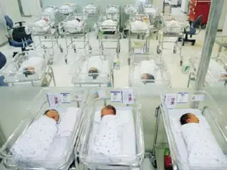 Total birth rates in major countries around the world fall by half in 60 years... Korea's falls to one-eighth