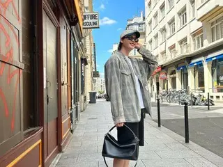 Lee Jung-suk enjoys Paris with his stylish charm