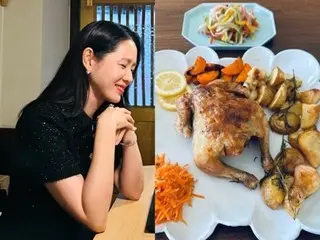 Actress Song Yeji-in's fancy lunch for her husband HyunBin? A visual menu that's good for sale