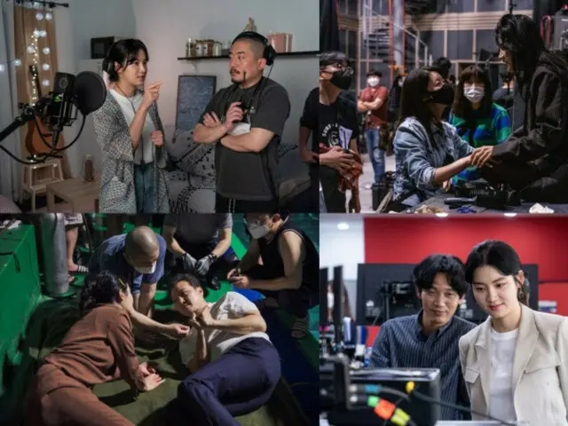 "DRIVE" stills from the set of Park Ju Hyun, Kim Yeo Jin, Jung Woong In...