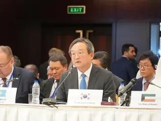 "We must respond firmly to threats to international security" at international conference attended by South Korea and Russia
