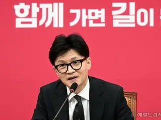 South Korean ruling party leader Han Dong-hoon raises 150 million won in donations in just 8 minutes