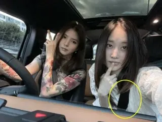 [Official] Actress Jeon Jong Seo and Han Seo Hee accused of not wearing seatbelts in photo together... Additional photos released to explain