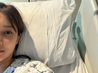 "Fractured cheekbone and orbital bone" Gyuri (KARA) updates SNS after surgery, "Don't worry"