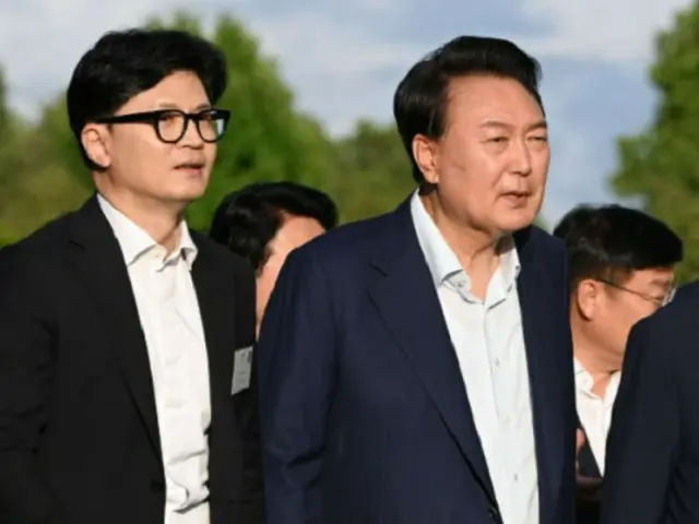 尹大統領と与党新代表が「非公開」の単独会談＝韓国