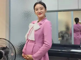 HYERI (former Wonder Girls), who is "pregnant with her second child," reveals her large D-curve as she enters her fifth month... "A belly that can't be hidden"