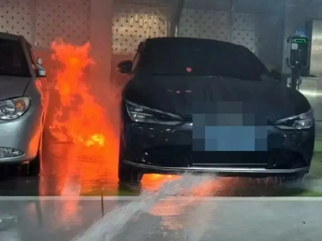 Another fire in an electric car... Following Mercedes, now Kia = Korea