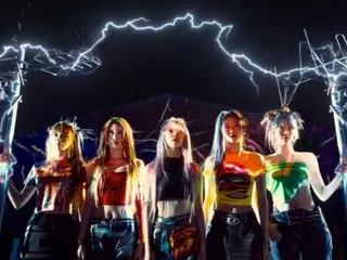 "LE SSERAFIM" shows shocking visuals with "CRAZY"... Concept photos that are struck by lightning