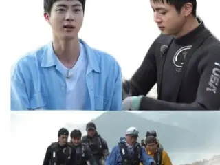 Will BTS' JIN be successful in catching abalone with the help of Ahn Jung-hwan?