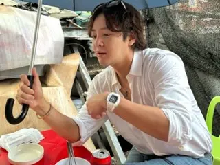 "Cancer battle confession" Jang Keun Suk, fighting the wind and rain to save chicken!?