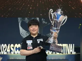 <Billiards> Cho Myung-woo becomes the new champion at SOOP's "World Three-Cushion Survival"